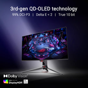 ASUS ROG Swift PG32UCDMR QD-OLED colors show vivid contrast