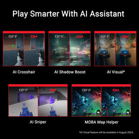 ROG OLED anti-flicker reduces flicker during fast-refresh gaming.