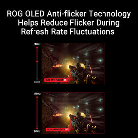 Custom heatsink supports cooling and longevity of the OLED panel.