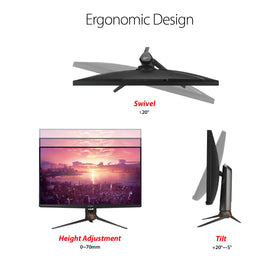 ASUS ROG Swift PG32UQX includes cables and accessories for quick setup