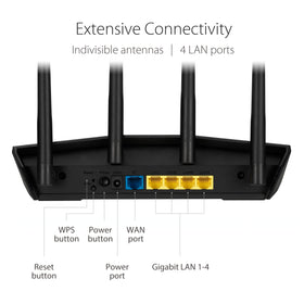ASUS RT-AX1800S Instant Guard VPN enables secure remote connections