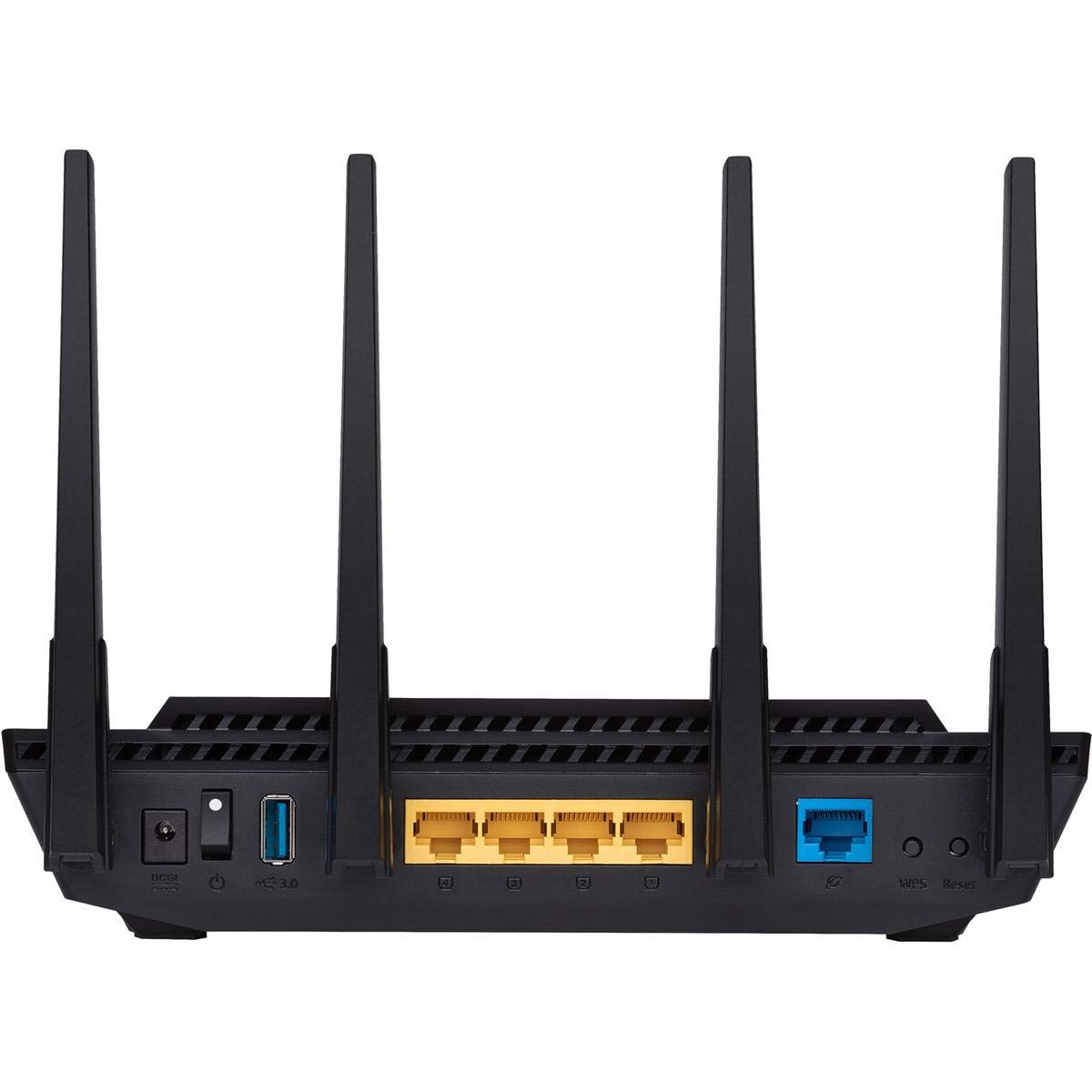 ASUS RT-AX58U renewed status light indicating refreshed performance.