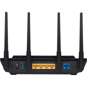ASUS RT-AX58U renewed status light indicating refreshed performance.