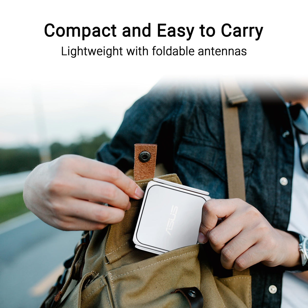 ASUS RT-BE58 Go USB-C PD power sharing