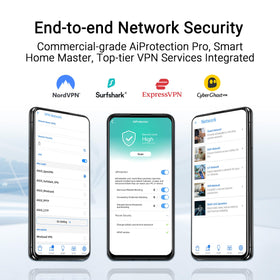 ASUS RT-BE58U VPN-ready setup interface for private networks.