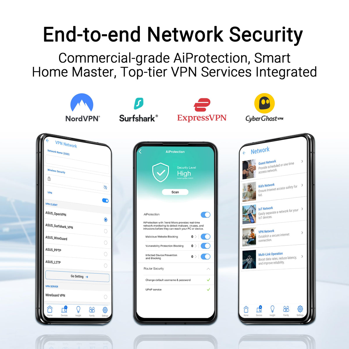 ASUS RT-BE59 placement in living room optimizes signal distribution