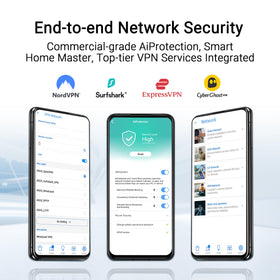 ASUS RT-BE59 placement in living room optimizes signal distribution
