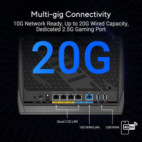 ASUS RT-BE86U AI Mesh setup enabling seamless whole-home coverage