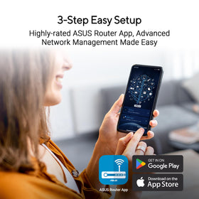 ASUS RT-BE90U coverage up to 2500 sq ft with strong signal.