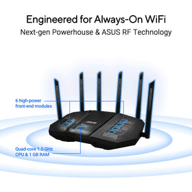 ASUS RT-BE90U Smart Home Master interface simplifying IoT setup.