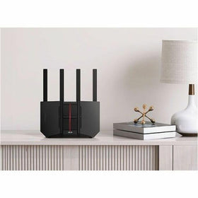 ASUS RT-BE92U back panel with USB port for flexible WAN options and tethering