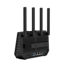 ASUS RT-BE92U security dashboard with subscription-free protection features.