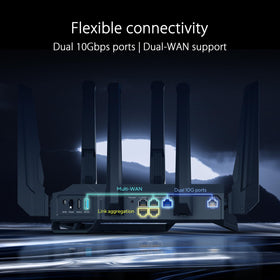 ASUS RT-BE96U security features offer ongoing protection.