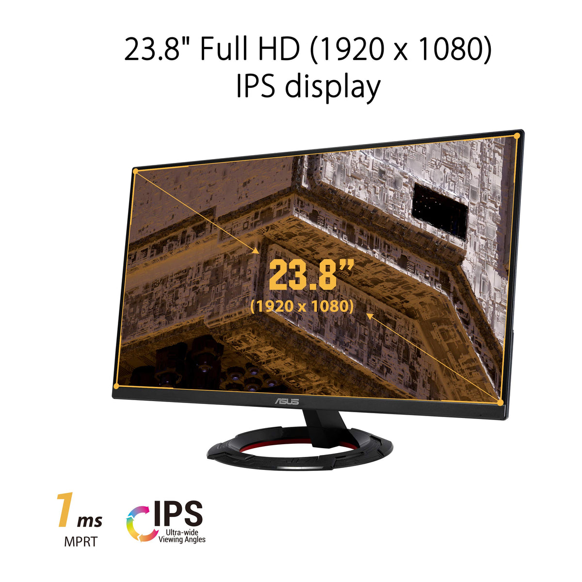 ASUS TUF VG249Q1R 1ms MPRT with ELMB clarity in motion