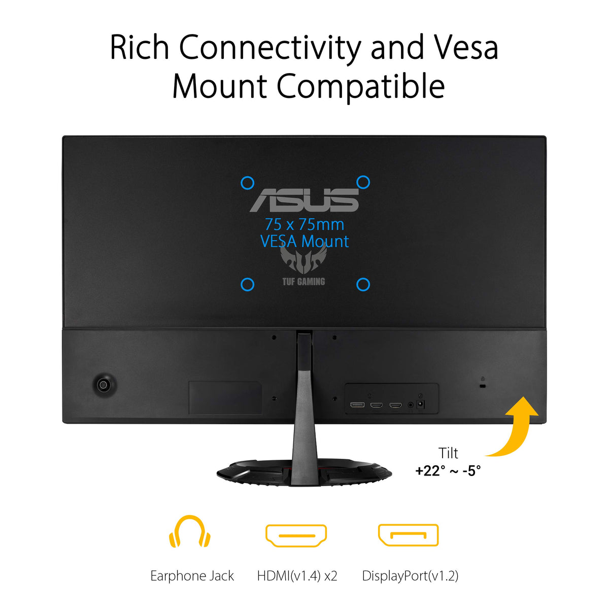 ASUS TUF VG249Q1R GamePlus hotkeys for in-game enhancements
