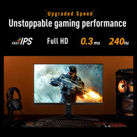 ASUS ELMB SYNC feature image highlighting blur-free motion for competitive play.