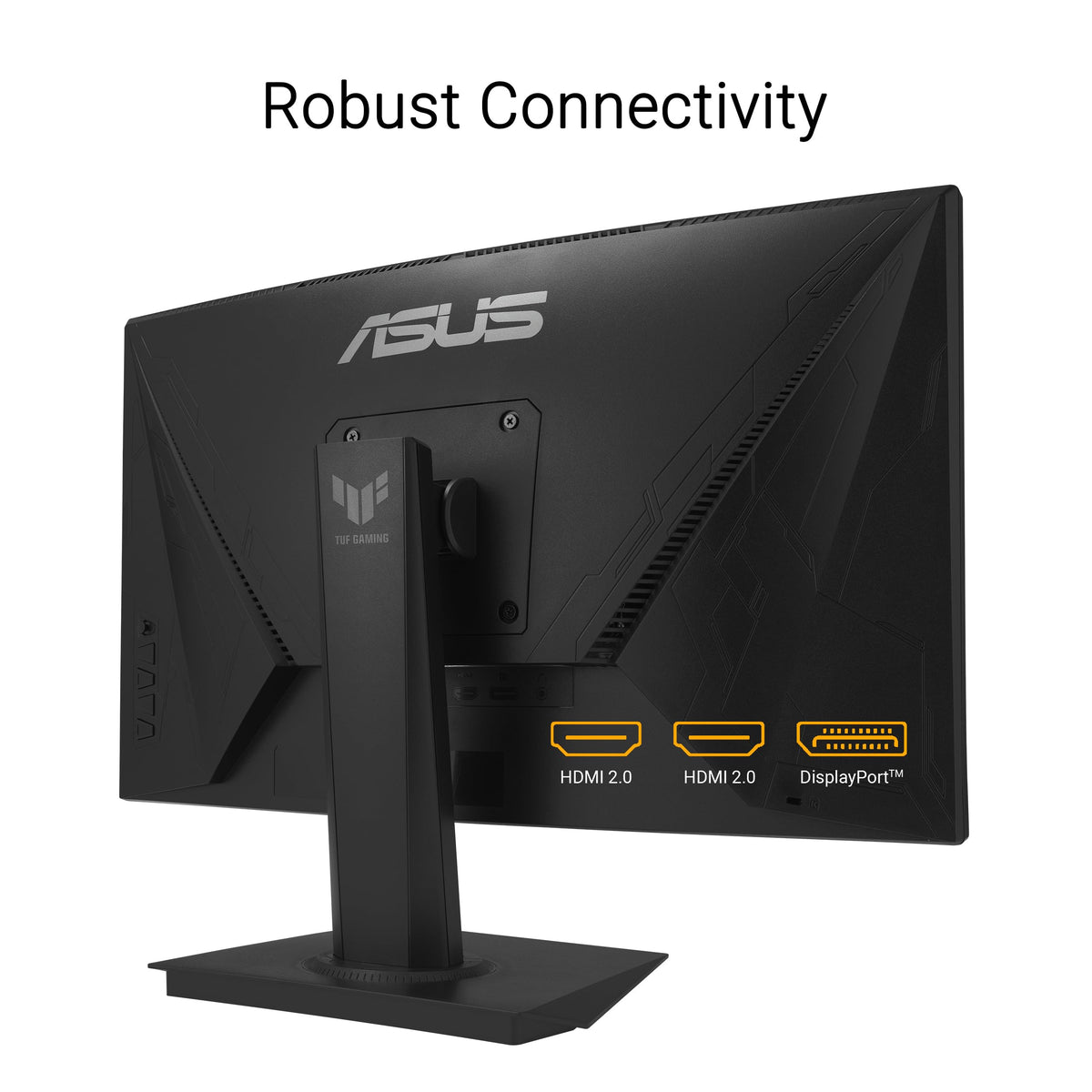 ASUS TUF VG24VQER FreeSync VRR enables tear-free gaming.