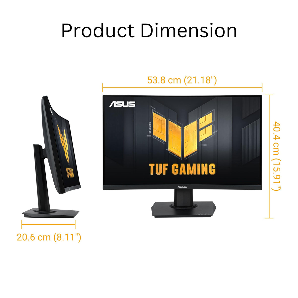 ASUS TUF VG24VQER Shadow Boost reveals details in dark areas.