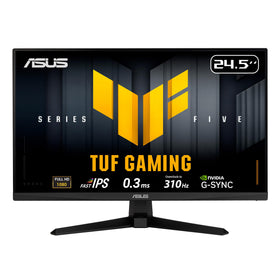 ASUS TUF VG259QMR5A front view highlighting vibrant 1080p visuals for immersive gaming