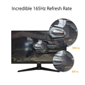 ASUS TUF VG277Q1A 1ms response for crisp, tear-free fast gameplay