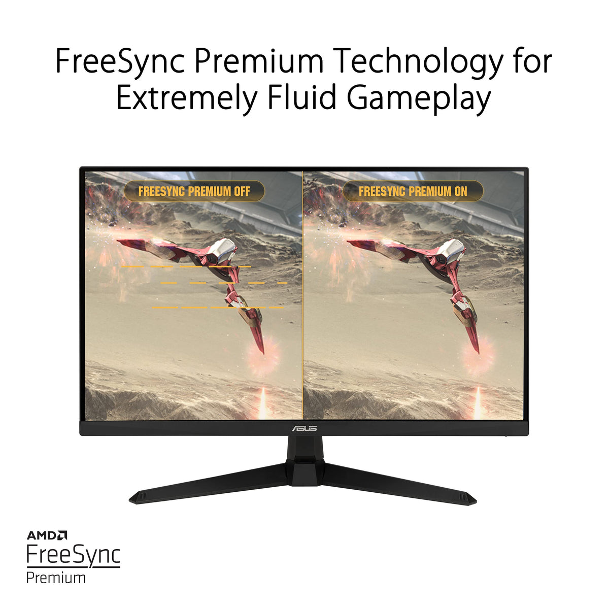 ASUS TUF VG277Q1A Shadow Boost enhances dark scenes visibility