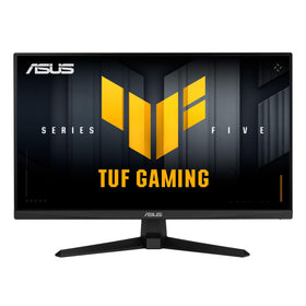 ASUS TUF VG249QM5A front view with slim bezel for immersive, high-refresh gaming