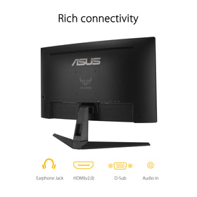 ASUS TUF VG27VH1B Shadow Boost clarifies dark areas for better visibility