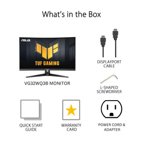 ASUS VG32WQ3B 90% DCI-P3 color for vibrant images
