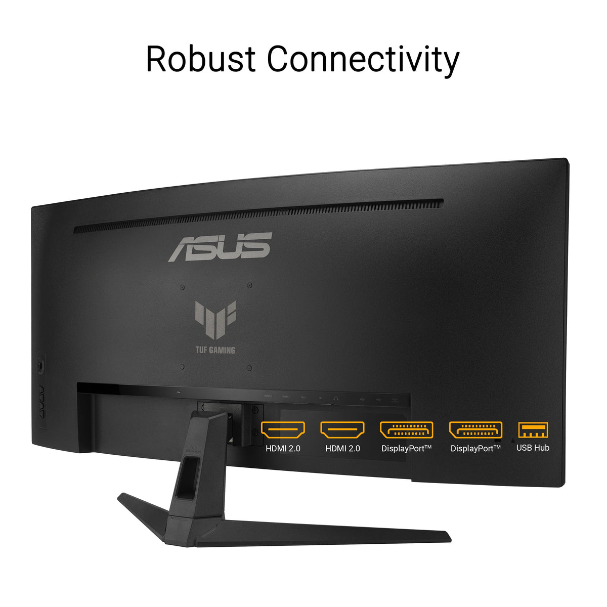 ASUS TUF VG34VQ3B ELMB Sync technology enhancing motion clarity