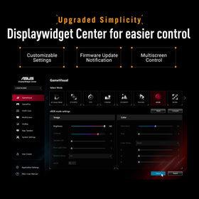 ASUS TUF VG34WQML5A AI optimization enhances gaming setup.