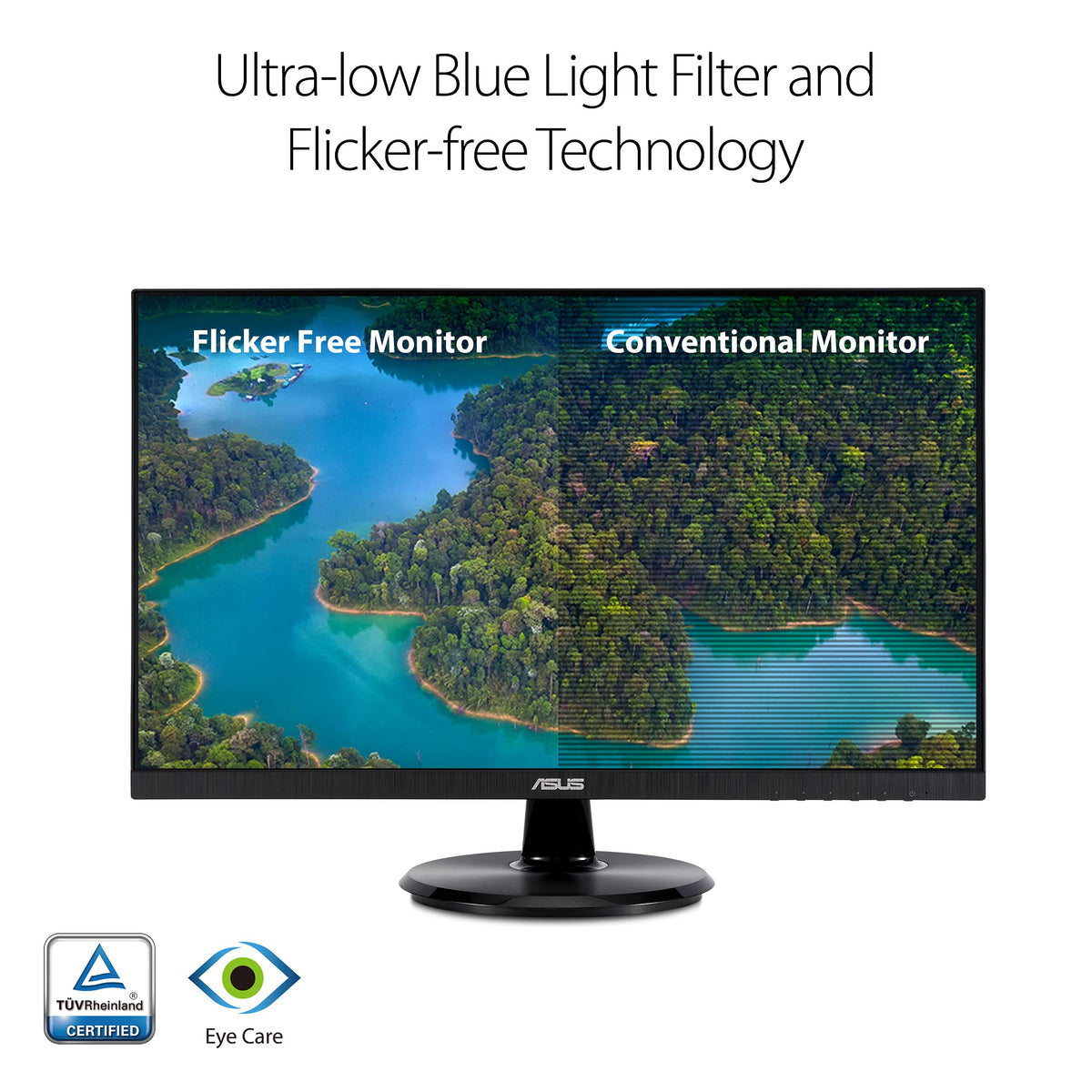 ASUS VA24DCP Adaptive-Sync up to 75Hz reduces tearing