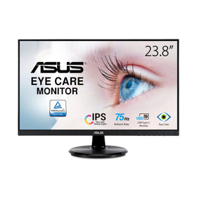 ASUS VA24DCP frameless design for a sleek desk and immersive viewing