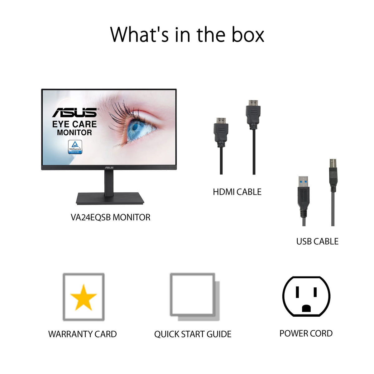 ASUS VA24EQSB gamePlus crosshair supports casual gaming on this monitor.
