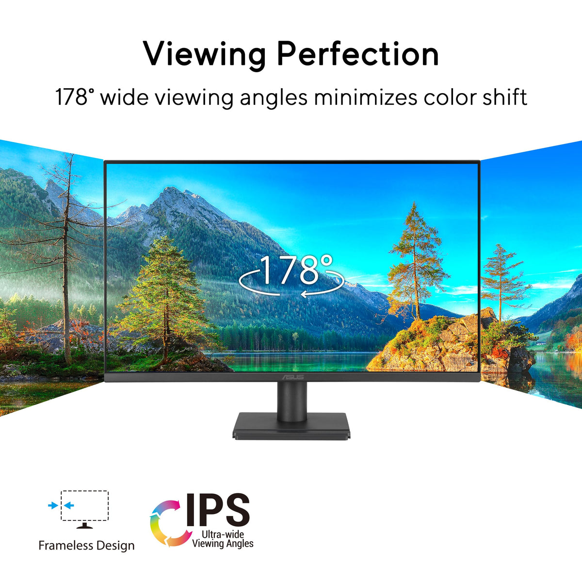 ASUS VA279QG 120Hz refresh delivers smooth scrolling and media playback.