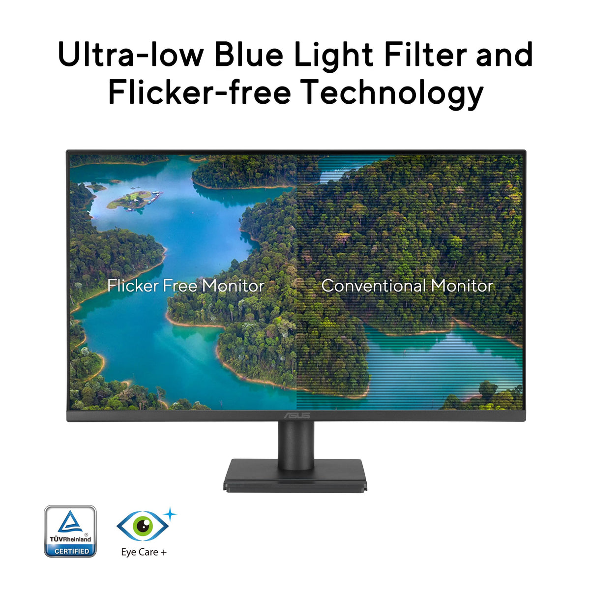 ASUS VA279QG 99% sRGB coverage delivers vivid colors for daily tasks.