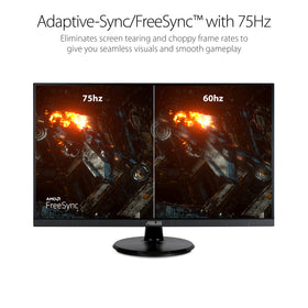 ASUS VA27DQ tilt-adjust enables comfortable viewing angles during long sessions
