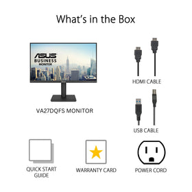 ASUS VA27DQFS flicker-free and Low Blue Light for eye comfort