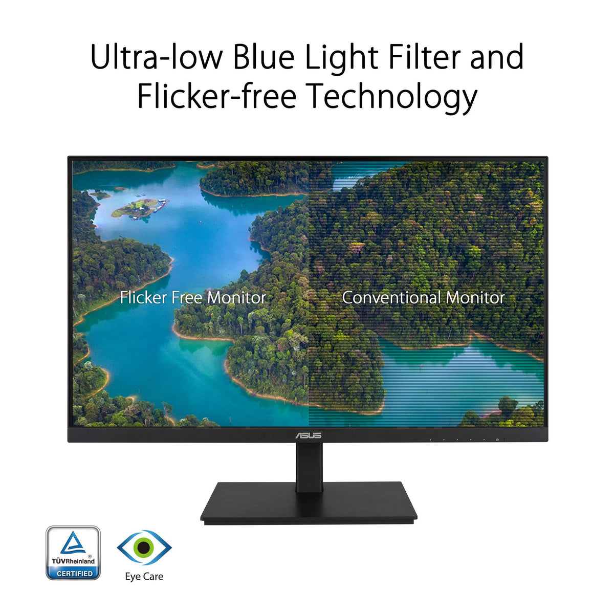 ASUS VA27DQSB 75Hz Adaptive-Sync for smooth video and reduced tearing