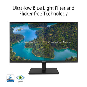 ASUS VA27DQSB 75Hz Adaptive-Sync for smooth video and reduced tearing