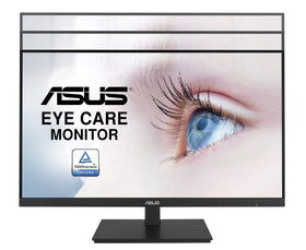 ASUS VA27DQSB cable management helps keep desk tidy and organized