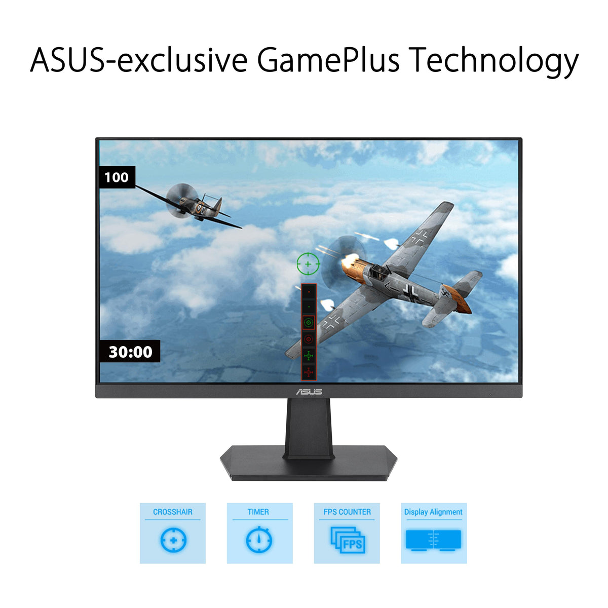 ASUS VA27EHF tilt ergonomic design for comfortable viewing angles.