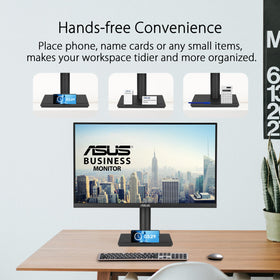 ASUS VA27UCPS IPS panel with 178-degree view for consistent color from any angle.
