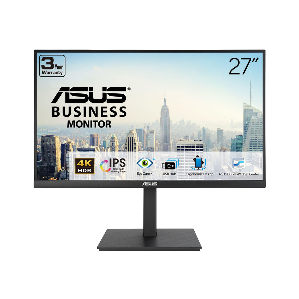 ASUS VA27UQSB 4K display with crisp visuals for professional work