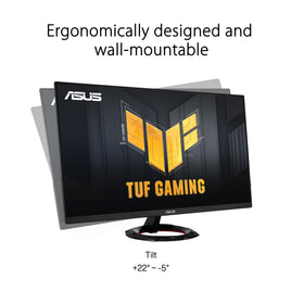 ASUS VG249Q3R stand and base offering stable support for long games
