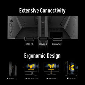 ASUS VG259QMRL5A ELMB SYNC reduces blur during rapid action scenes.