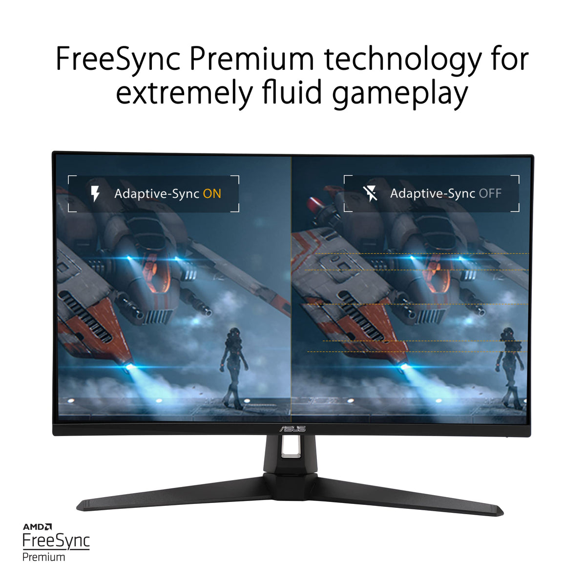 ASUS VG27AQA1A HDR highlight with vivid contrast and color depth