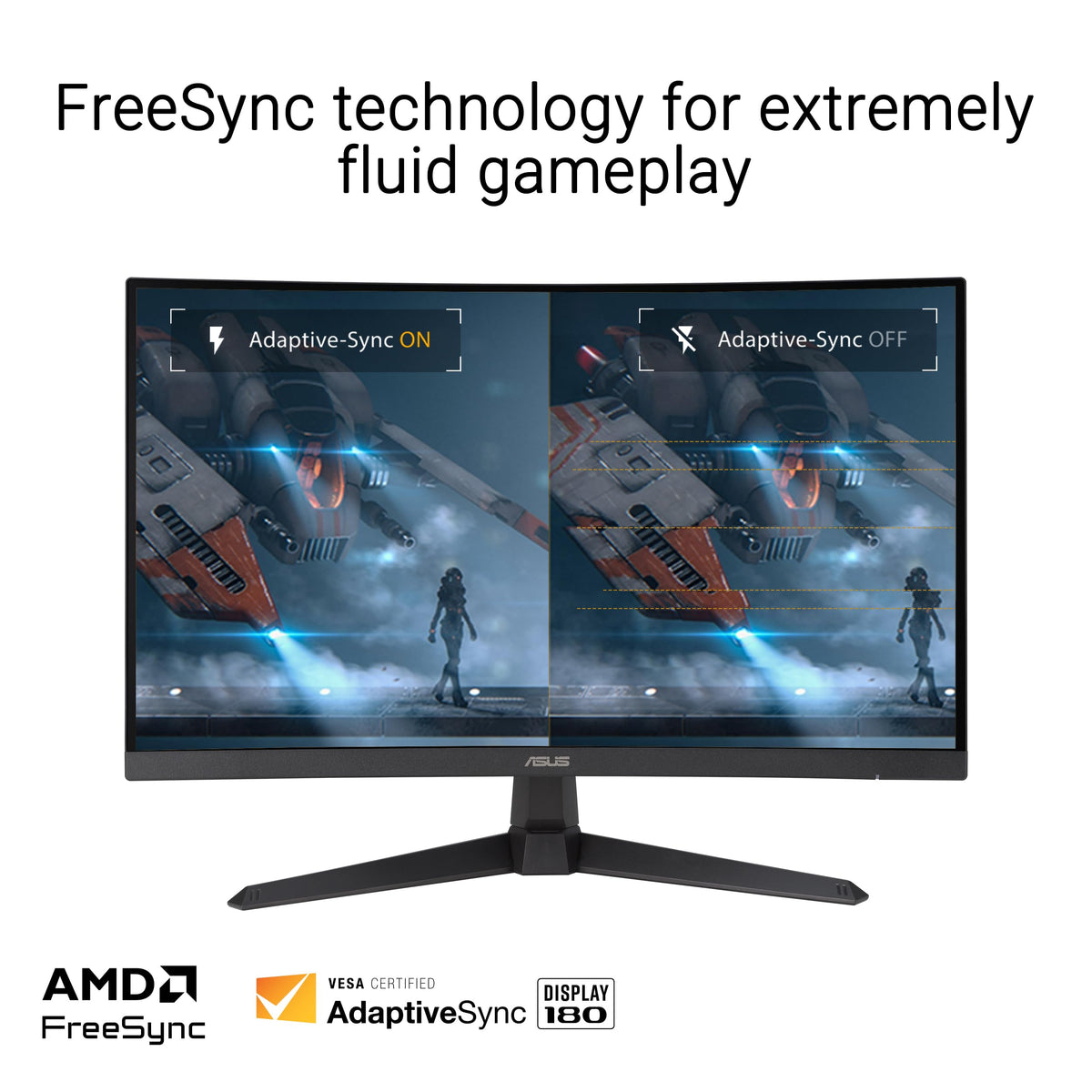 ASUS VG27VQ3B ELMB SYNC lowers ghosting for crisper scenes