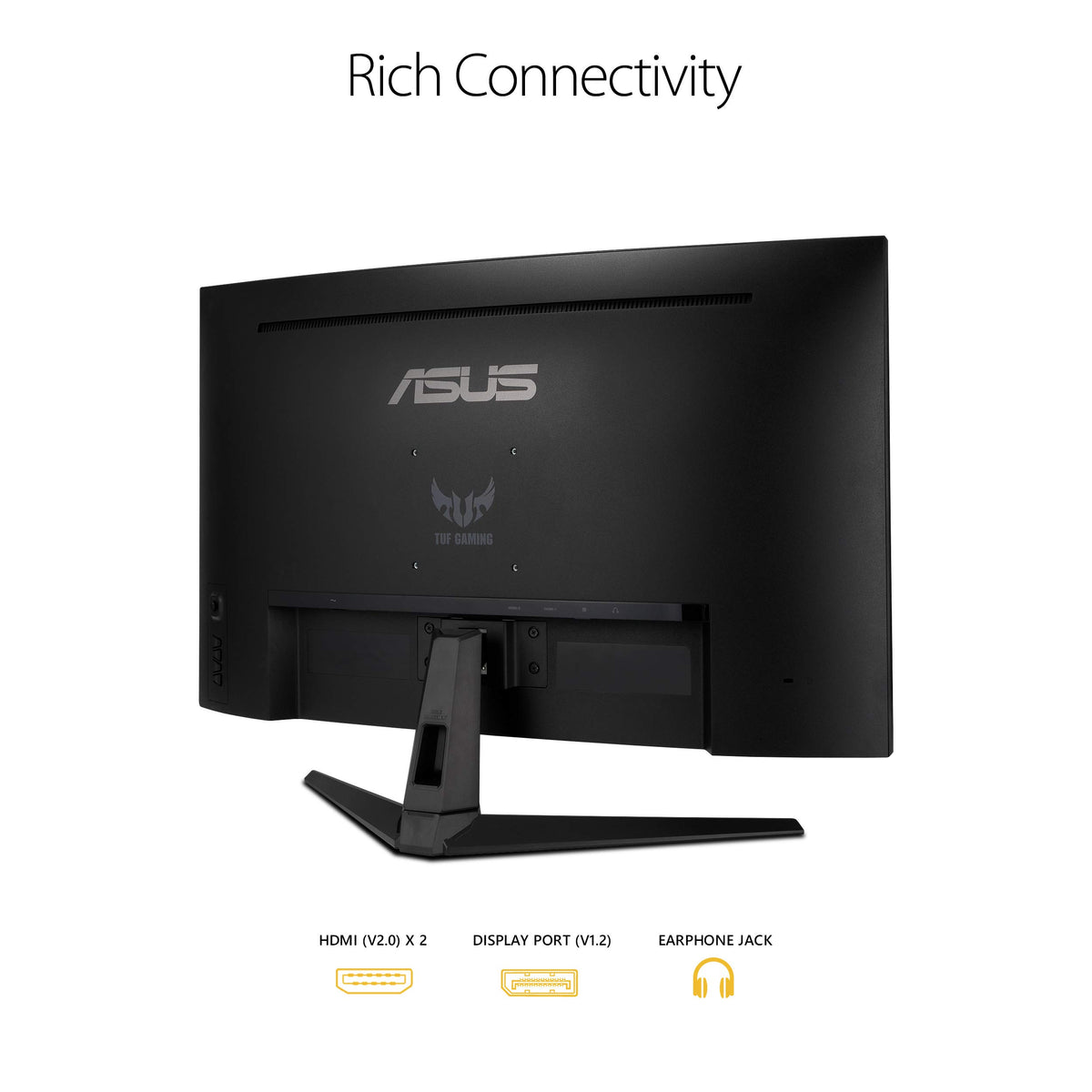 VESA-mountable design enables flexible desk setups