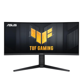 ASUS VG34VQL1B front curved view for immersive gaming.