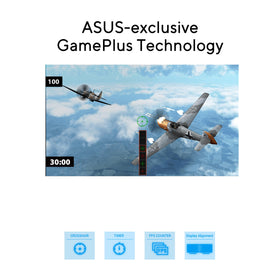ASUS VP227HF HDMI port ready for simple PC or console connection